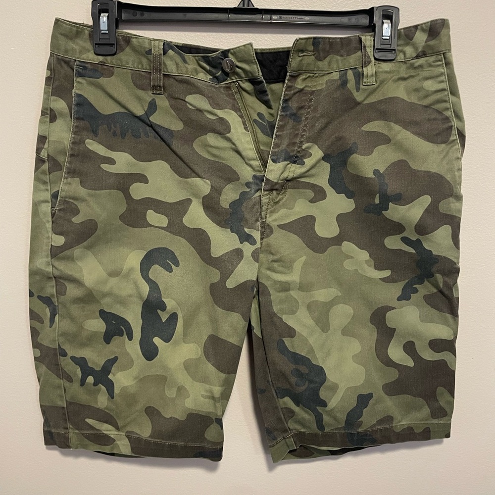 Volcom Camouflage Cargo Shorts